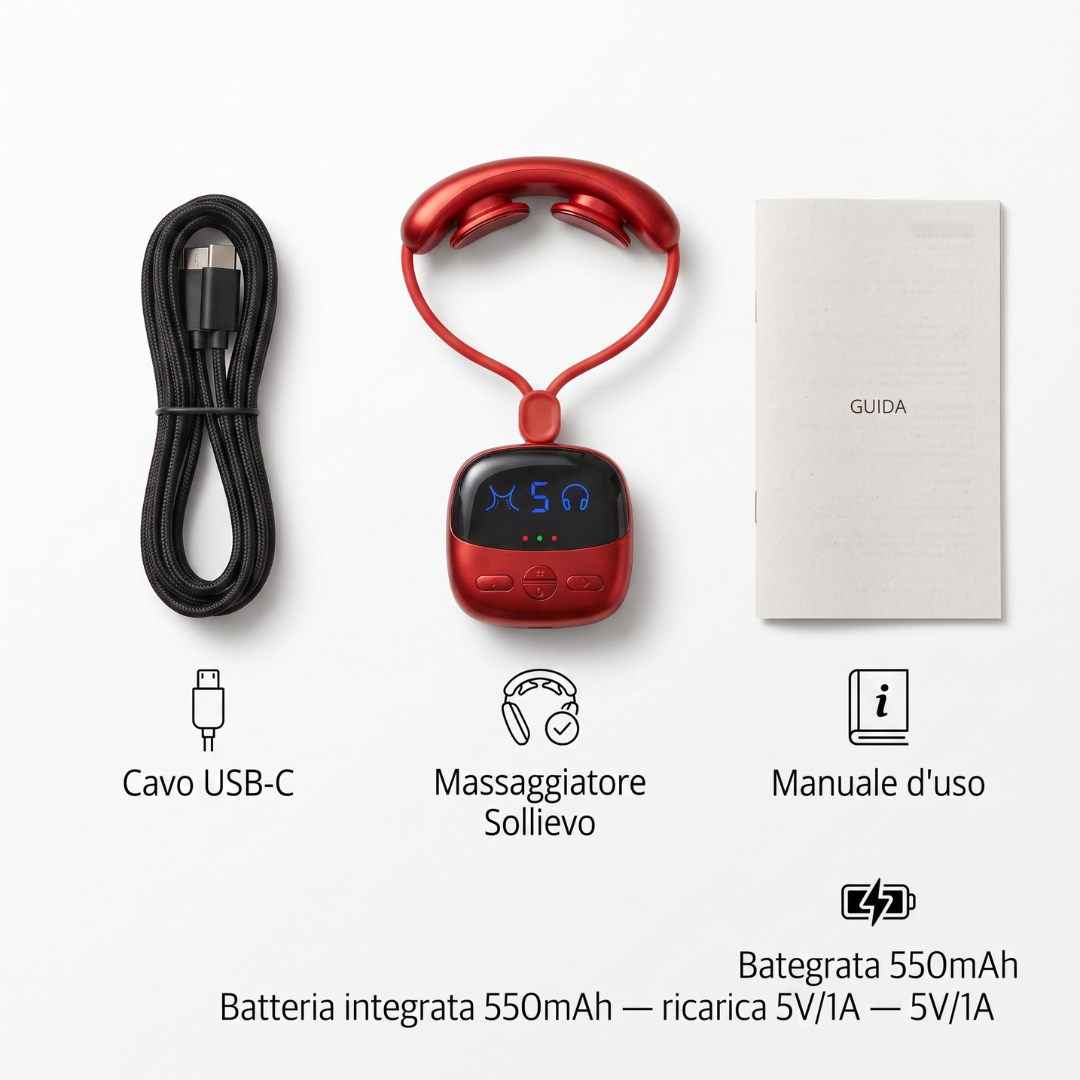 Massaggiatore Cervicale Portatile Intelligente